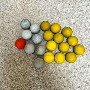 20 variety NCAA legal lacrosse balls